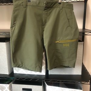 Helly Hansen Shorts, green in color, great shape!